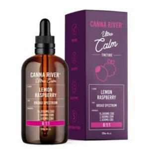 Ultra Calm CBD Oil Tincture with CBG + CBN – Lemon Raspberry – Canna River