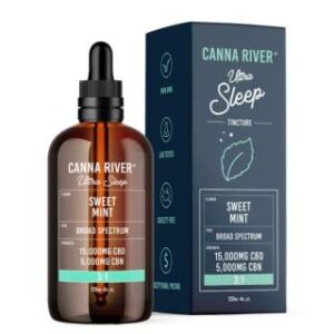 Ultra Sleep CBD Oil Tincture with CBN – Sweet Mint – Canna River