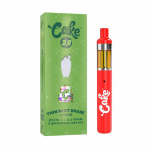Weed Pen – D8 Disposable Vape Pen – Thin Mint Shake – 2 Grams by Cake