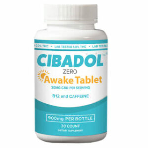Awake CBD Capsules with Caffeine + B12 – Cibadol