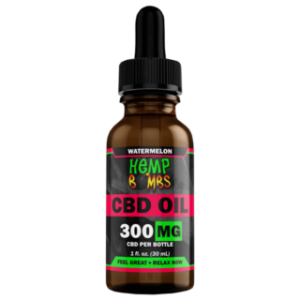 Broad Spectrum CBD Oil Tincture – Watermelon – Hemp Bombs