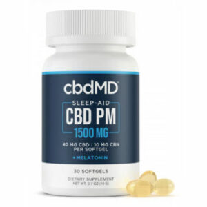 CBD Capsules for Sleep with Melatonin – cbdMD