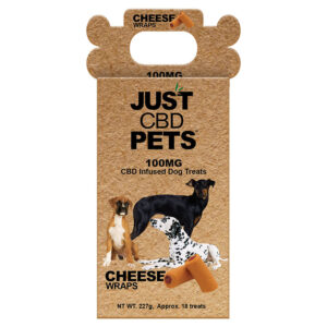 CBD Dog Treats – Cheese Wraps – JustCBD