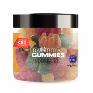 CBD Gummies – Sour Bears – RA Royal CBD