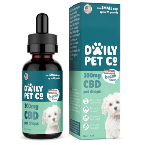 CBD Oil for Dogs – Bacon-flavored – Daily Pet Co.