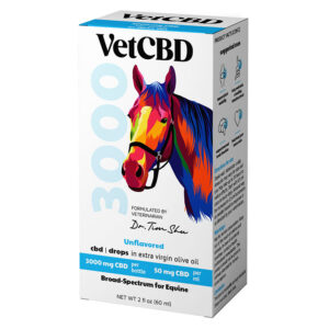 CBD Pet Tincture – Full Spectrum Oil for Equine – 3000mg – By Vet CBD