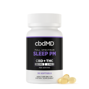 CBD + THC Capsules for Sleep – cbdMD