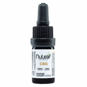CBG Oil Tincture – NuLeaf Naturals