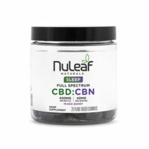 CBN + CBD Gummies for Sleep – Mixed Berry – NuLeaf Naturals