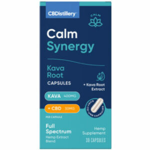 Calm Synergy CBD Capsules with Kava Root – CBDistillery
