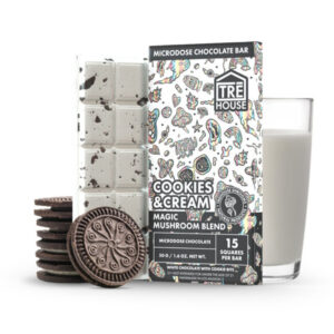 Cookies & Cream Magic Mushroom Chocolate Bar – TRĒ House