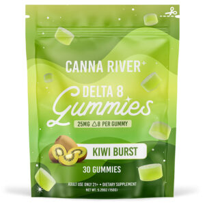 Delta 8 THC Gummies – Kiwi Burst – Canna River