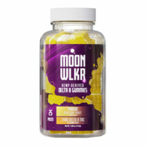 Delta 8 THC Gummies – Passion Fruit – MoonWLKR