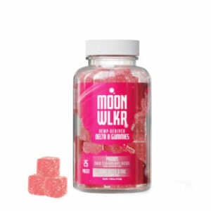 Delta 8 THC Gummies – Sour Strawberry – MoonWLKR