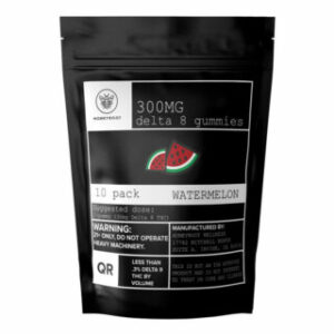 Delta 8 THC Gummies – Watermelon – Honey Root Wellness