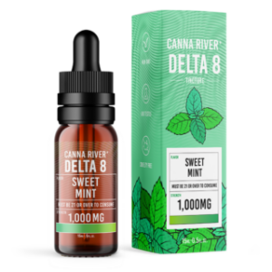 Delta 8 THC Oil Tincture – Sweet Mint Flavor – Canna River