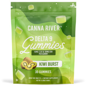 Delta 9 THC Gummies with CBD- Kiwi Burst – Canna River
