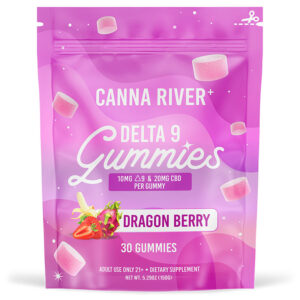 Delta 9 THC Gummies with CBD – Dragon Berry – Canna River