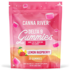 Delta 9 THC Gummies with CBD – Lemon Raspberry – Canna River