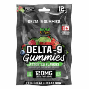 Delta 9 THC Gummies – Assorted Flavors – Hemp Bombs