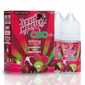 Fruit Monster CBD – CBD Vape – Strawberry Kiwi Pomegranate – 600mg – 2400mg