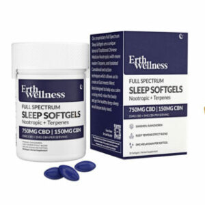 Full Spectrum CBD Capsules with CBN + Nootropics + Sleep Terpenes – Erth Wellness