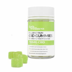 Full Spectrum CBD Gummies – Strawberry Kiwi – Erth Wellness