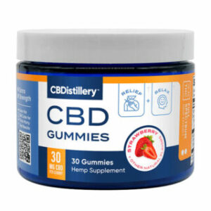 Full Spectrum CBD Gummies – Strawberry – CBDistillery