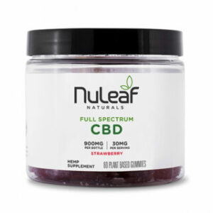 Full Spectrum CBD Gummies – Strawberry – NuLeaf Naturals