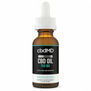 Full Spectrum CBD Oil Tincture – Chocolate Mint – cbdMD