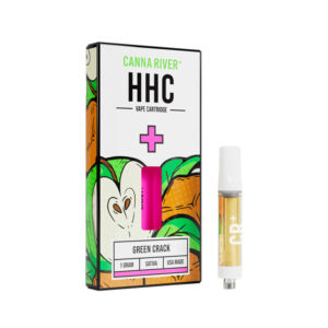 HHC Vape Cartridge – Green Crack – Sativa 1g – Canna River