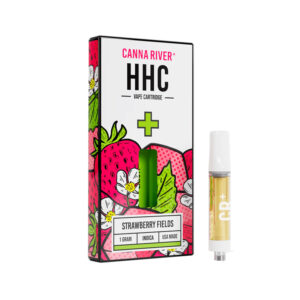HHC Vape Cartridge – Strawberry Fields – Indica 1g – Canna River