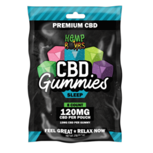 Hemp Bombs – CBD Edible – Sleep Gummies – 120mg-1500mg