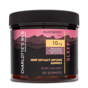 Hemp Extract CBD Gummies for Sleep – Raspberry – Charlotte’s Web