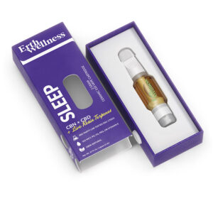Live Resin CBD Vape Cartridge with CBN – Sleep Blend – 2g – Erth Wellness