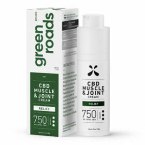 Muscle & Joint Relief CBD Cream – 750mg – Green Roads