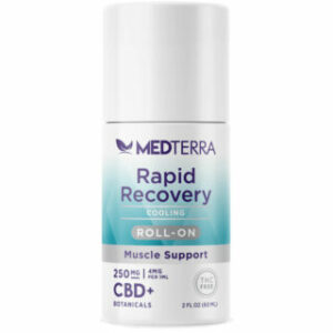 Relief + Recovery Cooling CBD Roll-On – Medterra
