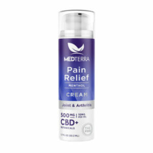 Relieving CBD Cream with Menthol + Arnica- Medterra