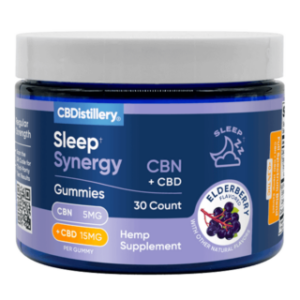 Sleep Synergy CBD Gummies with CBN – Elderberry – CBDistillery