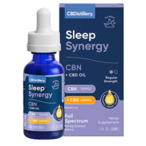 Sleep Synergy CBD Oil Tincture with CBN – CBDistillery