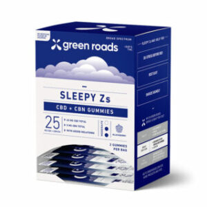 Sleepy Z’s CBN + CBD Gummies – Blackberry – Green Roads