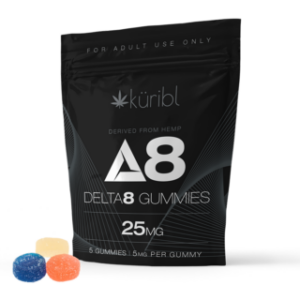 Black Label Delta 8 THC Gummies – Assorted Fruit Flavors – Küribl