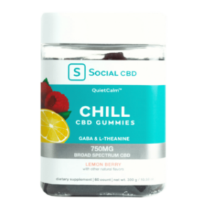 Broad Spectrum CBD Gummies for Sleep – Blackberry Mint – Social CBD