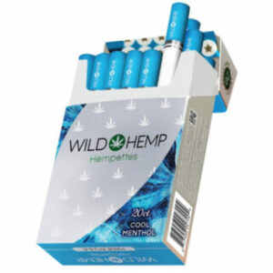 CBD Cigarettes – Cool Menthol Hempettes – 50mg – By Wild Hemp