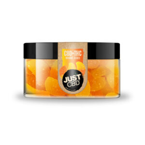CBD + Delta 8 THC Gummies – Orange Slices – JustCBD