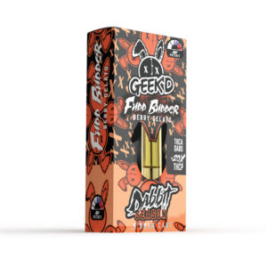 Delta 8 THC Vape Cartridge with THC-A + THC-P – Fudd Budder & Berry Gelato – Geek’d