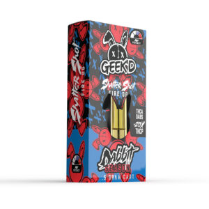 Delta 8 THC Vape Cartridge with THC-A + THC-P – Shatter Shot & Fire OG – Geek’d