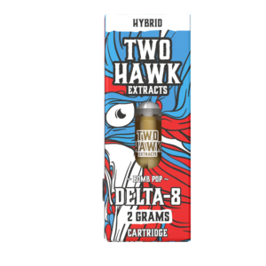 Delta 8 THC Vape Cartridge – Bomb Pop – Hybrid 2g – Two Hawk Hemp Co.