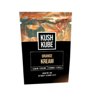 Full Spectrum CBD + Delta 9 THC Gummies – Orange Kream – Kush Kube