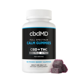 Full Spectrum CBD + THC Gummies – Mixed Berry – cbdMD